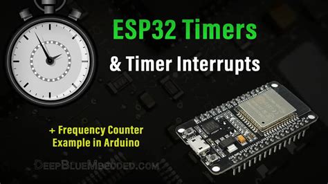 esp32 timer interrupt